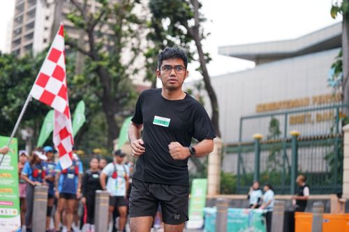 Race photo from Lari Bareng Yuk!