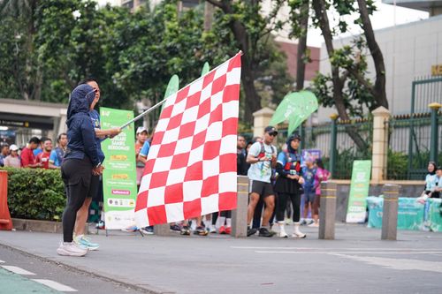 Race photo from Lari Bareng Yuk!