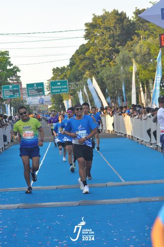 Race photo from Jabar Run 10K 2024
