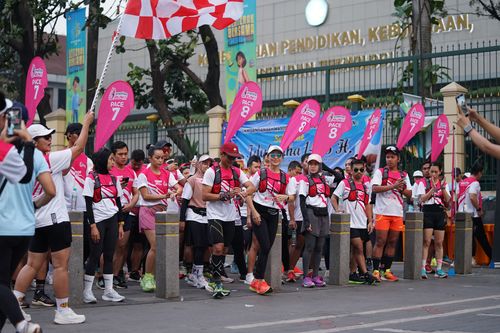 Race photo from Smartfren Run 2024 Vibes