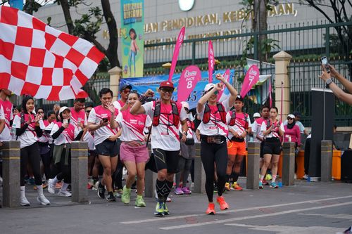 Race photo from Smartfren Run 2024 Vibes