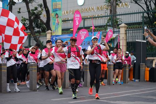 Race photo from Smartfren Run 2024 Vibes