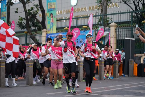 Race photo from Smartfren Run 2024 Vibes
