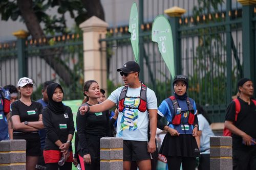 Race photo from Lari Bareng Yuk!