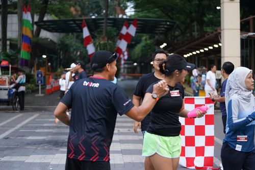 Race photo from One Run 10K Vibes 2024