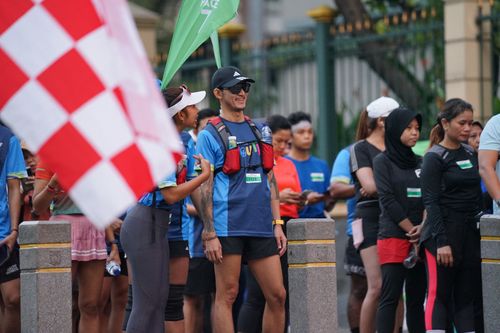 Race photo from Lari Bareng Yuk!
