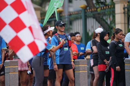Race photo from Lari Bareng Yuk!