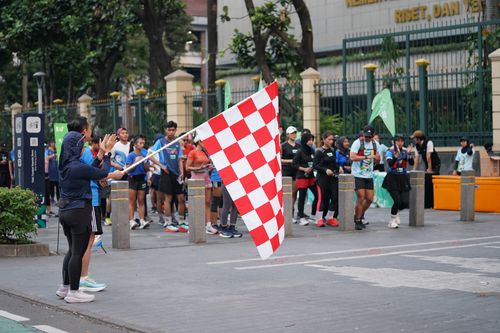 Race photo from Lari Bareng Yuk!