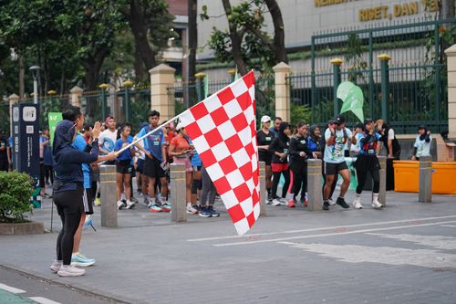 Race photo from Lari Bareng Yuk!