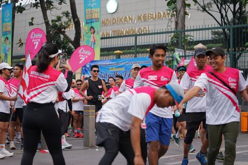 Race photo from Smartfren Run 2024 Vibes