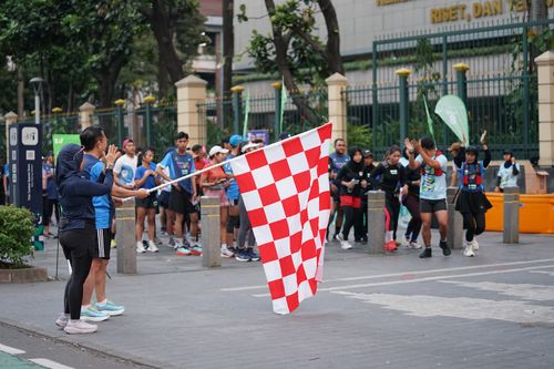 Race photo from Lari Bareng Yuk!