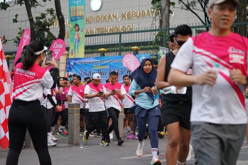 Race photo from Smartfren Run 2024 Vibes