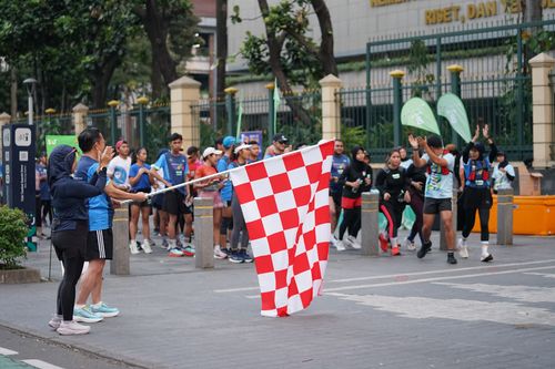 Race photo from Lari Bareng Yuk!