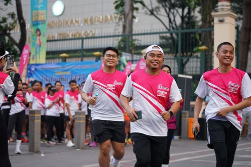 Race photo from Smartfren Run 2024 Vibes