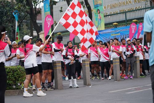 Race photo from Smartfren Run 2024 Vibes