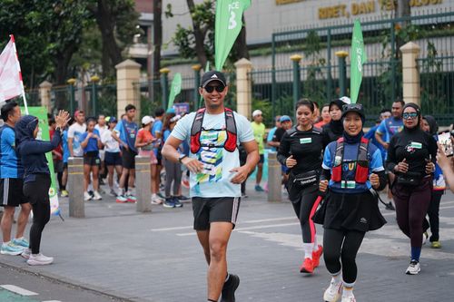 Race photo from Lari Bareng Yuk!