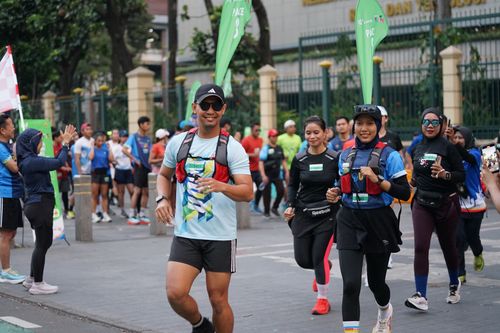 Race photo from Lari Bareng Yuk!