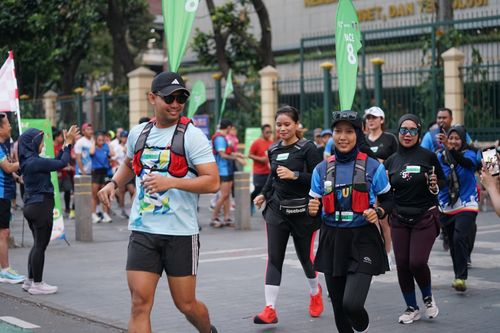 Race photo from Lari Bareng Yuk!