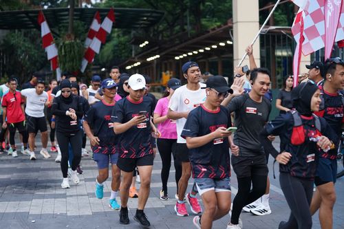 Race photo from One Run 10K Vibes 2024