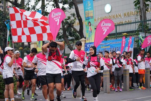 Race photo from Smartfren Run 2024 Vibes