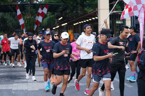 Race photo from One Run 10K Vibes 2024