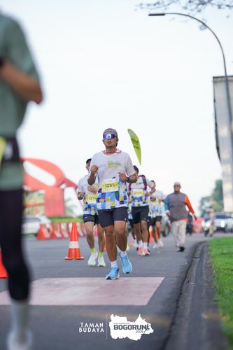 Race photo from Taman Budaya x BOGORUN 2025