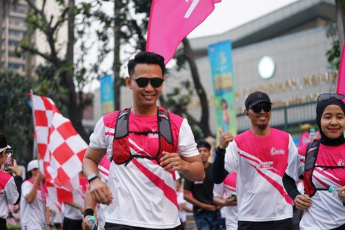 Race photo from Smartfren Run 2024 Vibes