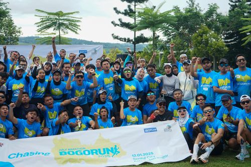 Race photo from Chasing Bogorun 2025