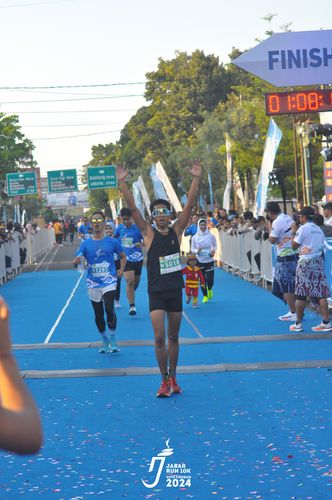 Race photo from Jabar Run 10K 2024