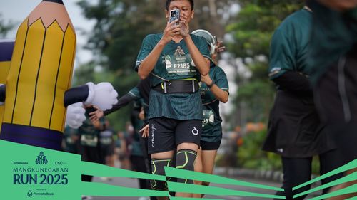 Race photo from Mangkunegaran Run 2025