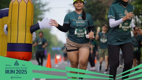 Race photo from Mangkunegaran Run 2025