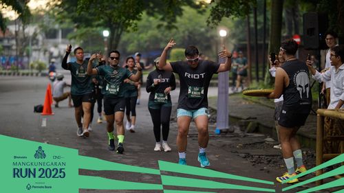 Race photo from Mangkunegaran Run 2025