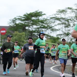 Race photo from ARUTMIN BORNEO RUN 2025