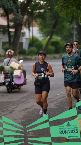 Race photo from Mangkunegaran Run 2025