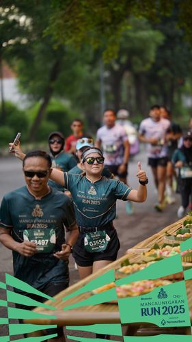 Race photo from Mangkunegaran Run 2025