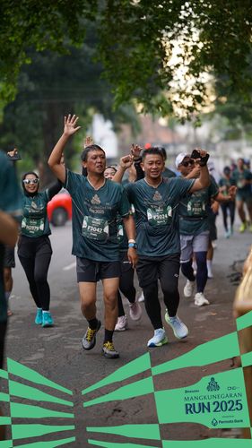 Race photo from Mangkunegaran Run 2025