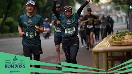 Race photo from Mangkunegaran Run 2025