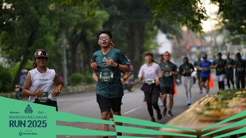 Race photo from Mangkunegaran Run 2025