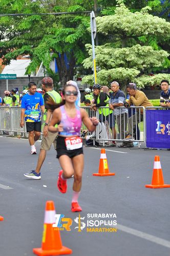 Race photo from SURABAYA ISOPLUS MARATHON 2025