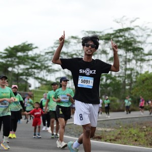 Race photo from ARUTMIN BORNEO RUN 2025