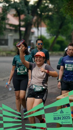 Race photo from Mangkunegaran Run 2025