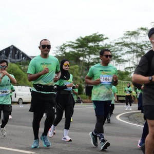Race photo from ARUTMIN BORNEO RUN 2025
