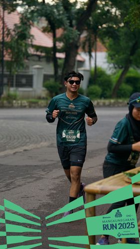 Race photo from Mangkunegaran Run 2025