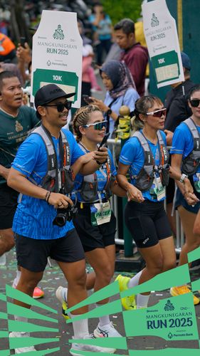 Race photo from Mangkunegaran Run 2025