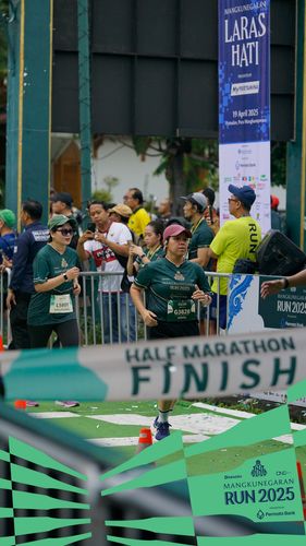 Race photo from Mangkunegaran Run 2025