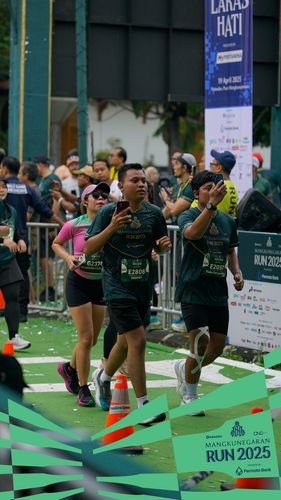Race photo from Mangkunegaran Run 2025