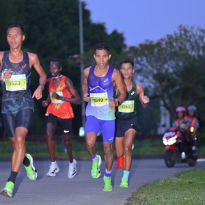 Race photo from BOGORUN 2026