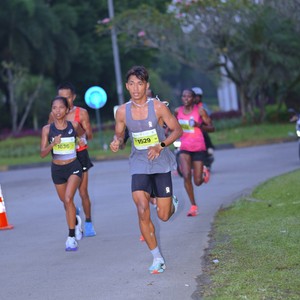 Race photo from BOGORUN 2026