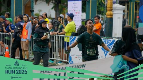 Race photo from Mangkunegaran Run 2025