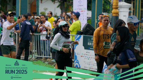 Race photo from Mangkunegaran Run 2025